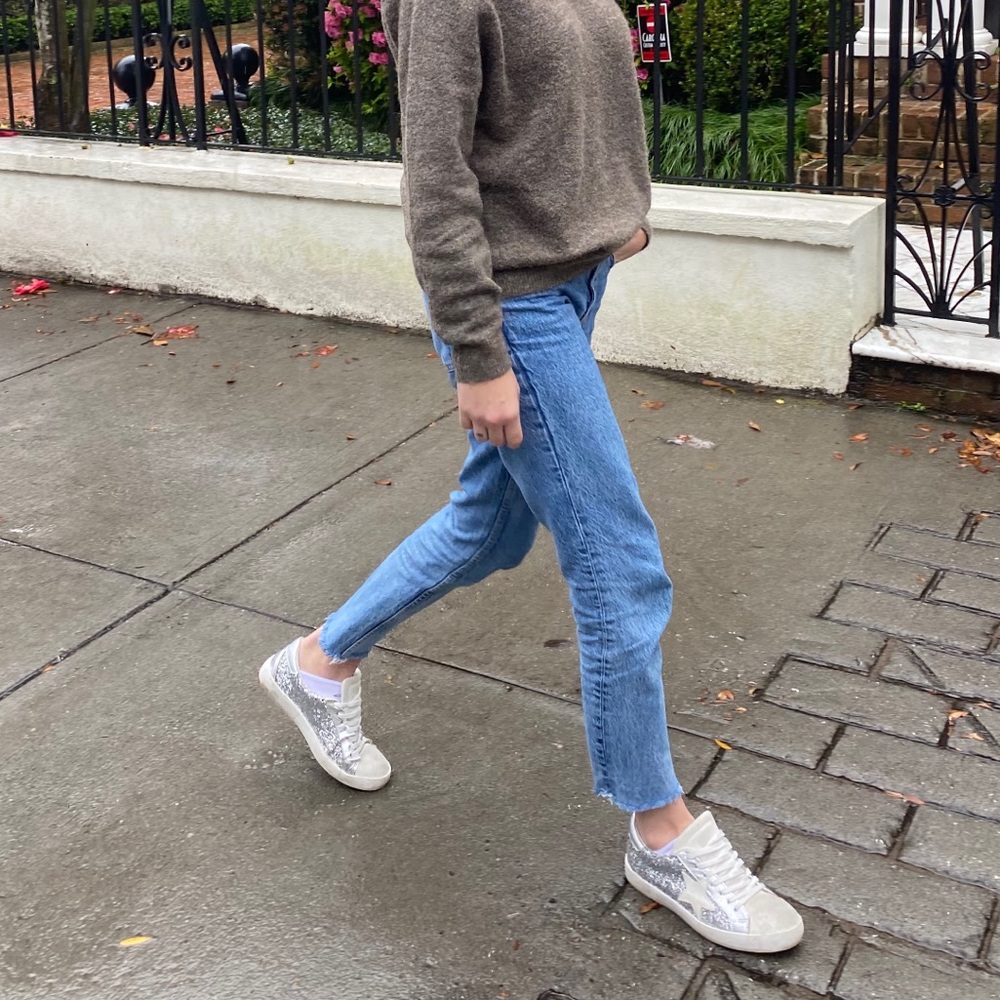 Glitter sneakers